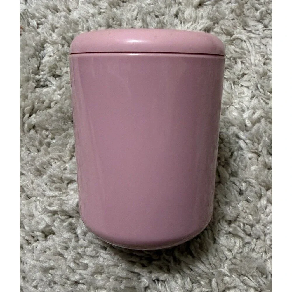 Dixie Cup Pop Up Dispenser VTG Pink Plastic 5 oz Bathroom Countertop Movie Prop